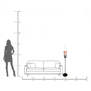 Stojací lampa Sugar 150cm