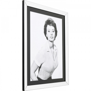 Zarámovaný obraz Sophia Loren 120x90cm