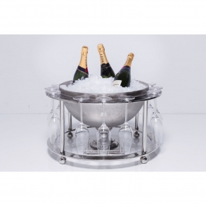Chladící nádoba na víno Champagne Time (set 2 ks)