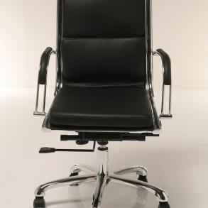 Kancelářská Židle Relax Leather Black