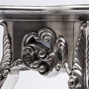 Toaletní stolek Ornament Silver Antique Small