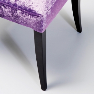 Polstrovaná Židle Cintura Purple Ring