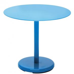 Odkládací stolek Circle - modrý