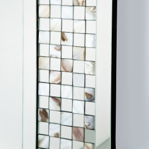 Zrcadlo Checker 160×80 cm