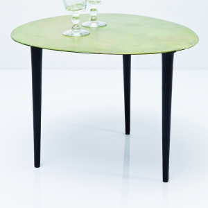 Konferenční stolek Egg Vintage - zelený, 46×49 cm