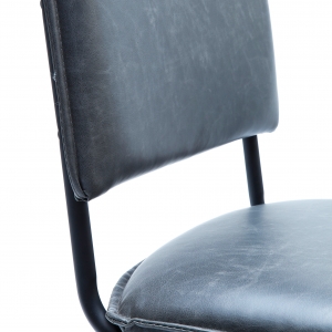 Židle Duran Vintage - černá