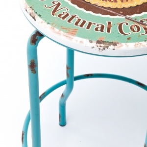 Barstůl a stoličky Vintage Coffee - set 5 ks