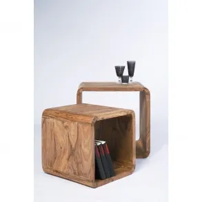 Set dvou odkládacích stolků Authentico Square