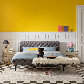 Postel Desire Silver Grey 160x200 cm