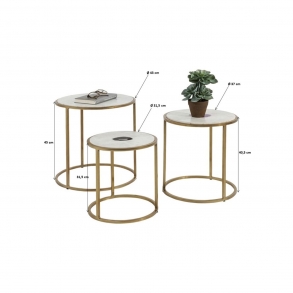 Odkládací stolek Limbo (3/Set)