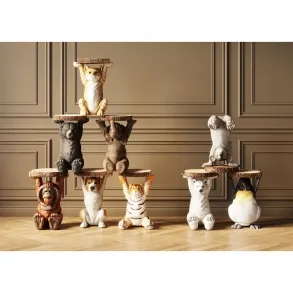 Odkládací stolek Animal Mr. Jack Ø33cm