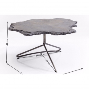 Konferenční stolek Vulcano 82x92cm