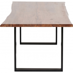 Stůl Harmony Walnut 160×80 cm - černý