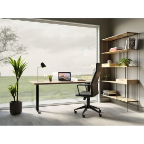 Stůl Office Symphony Oak Black 160x80