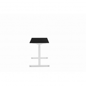 Pracovní stůl Office Smart - bílý, černý, 140x60