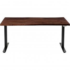 Výškově nastavitelný stůl Harmony - tmavý, 160x80cm
