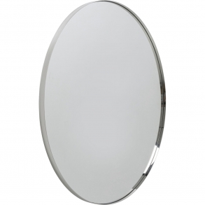 Kulaté zrcadlo Curve Look - chromové, Ø60cm