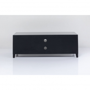 TV stolek Luxury Push - šedý, 140x50cm
