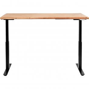 Výškově nastavitelný stůl Harmony - černá, 180x90cm