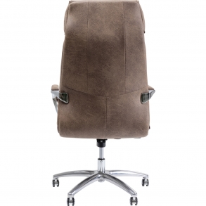 Hnědé kancelářské křeslo Bureau