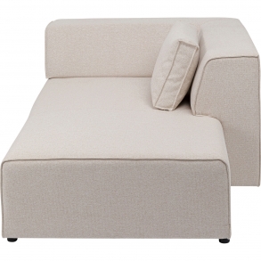 Sedačka Infinity Elements Modul Otoman - krémová, pravá 182cm