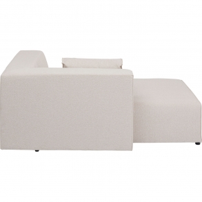 Sedačka Infinity Elements Modul Otoman - krémová, levá 182cm