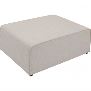 Sedačka Infinity Elements Modul taburet - krémová, 80x100cm