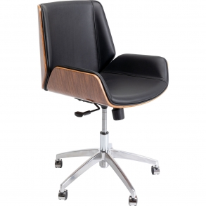 Černá kancelářská židle Rouven 100cm
