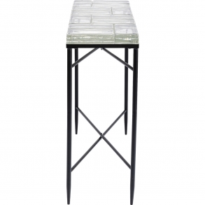 Toaletní stolek Iceline - černý, 82x76cm