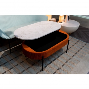 Konferenční stolek Ballabile - rozkládací, 114x60cm