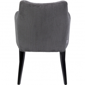 Jídelní židle s područkami Mode Cord - šedá