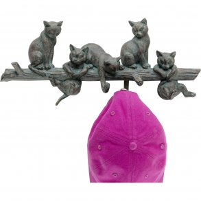 Nástěnný věšák Cats Life 42cm